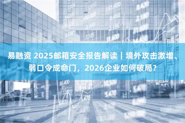 易融资 2025邮箱安全报告解读｜境外攻击激增、弱口令成命门，2026企业如何破局？