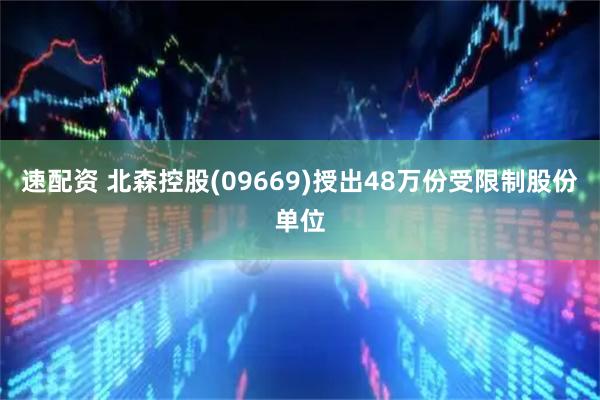 速配资 北森控股(09669)授出48万份受限制股份单位