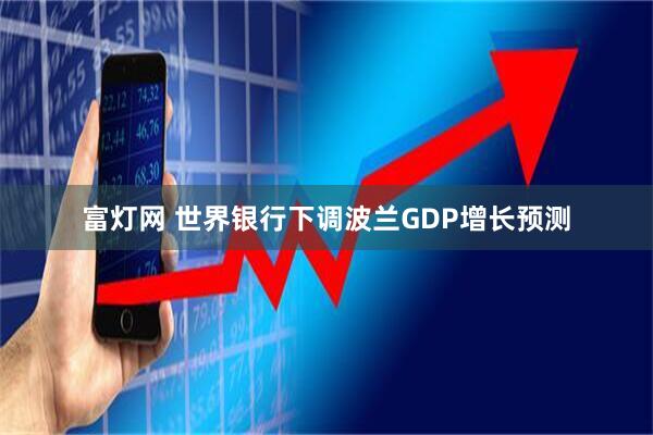 富灯网 世界银行下调波兰GDP增长预测