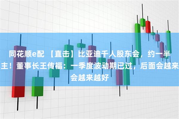 同花顺e配 【直击】比亚迪千人股东会，约一半是车主！董事长王传福：一季度波动期已过，后面会越来越好